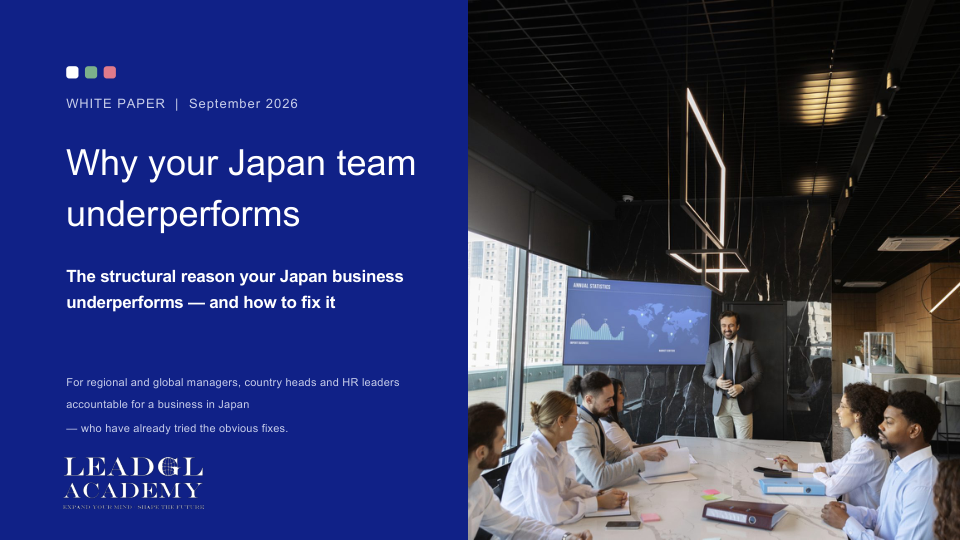 Cover: Why Your Japan Team Underperforms